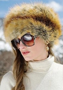 Fox fur hats
